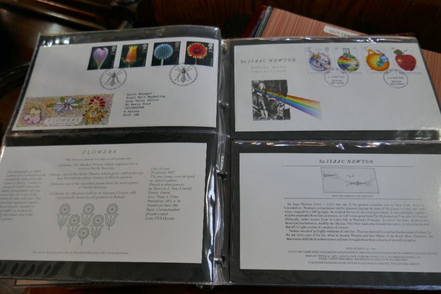 A quantity of First Day Covers, mainly in albums. Yearly special stamps books and similar - Image 3 of 3