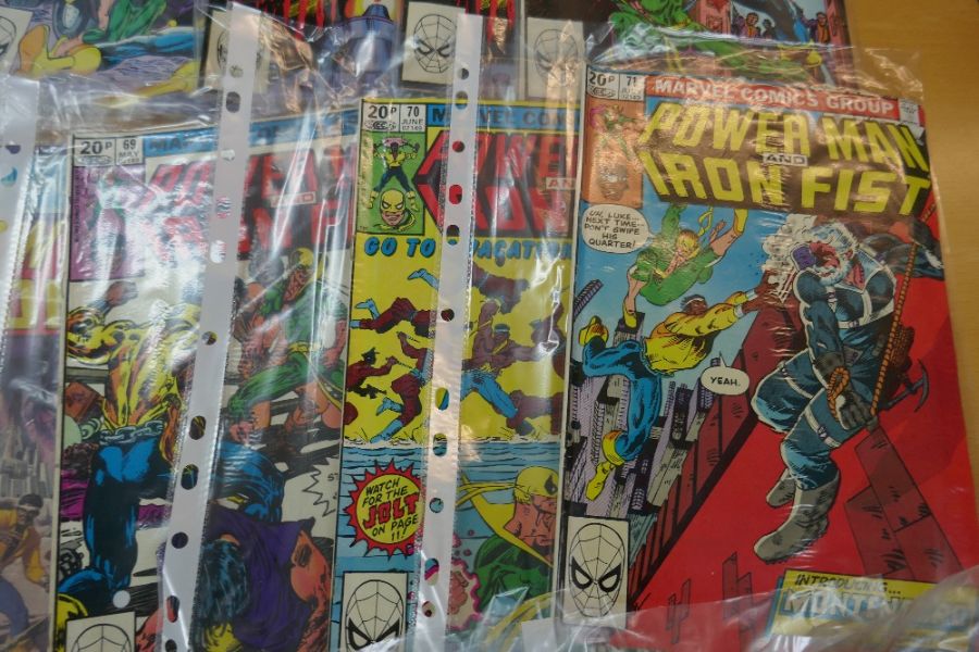 A box of vintage Marvel comics including Spiderman, Daredevil etc - Image 7 of 15