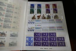 An album of stamps, mainly face value, also five other albums of stamps and First Day Covers (6)