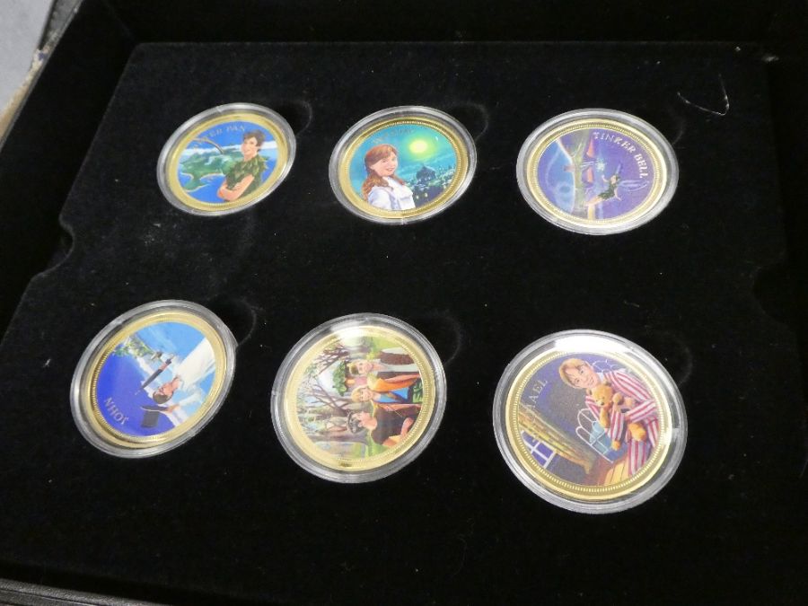 A quantity of Atlas Editions Ocean Liners, Peter Pan commemorative coin collection, 3 collector's pl - Image 3 of 5