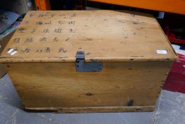 An old pine trunk, a buddha picture and a metal dish