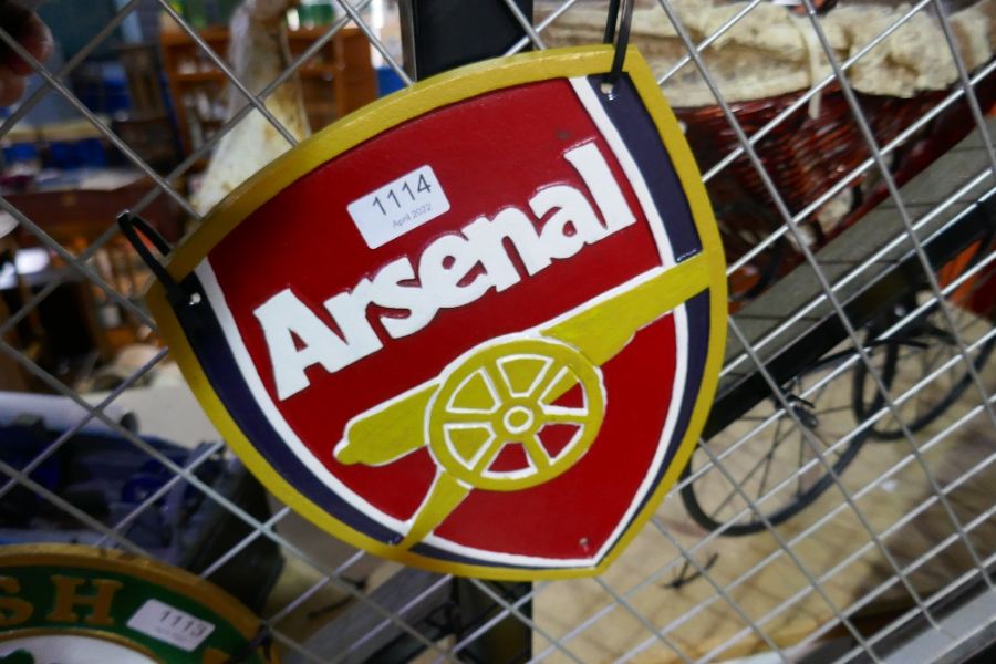 Large Arsenal sign - Image 5 of 5