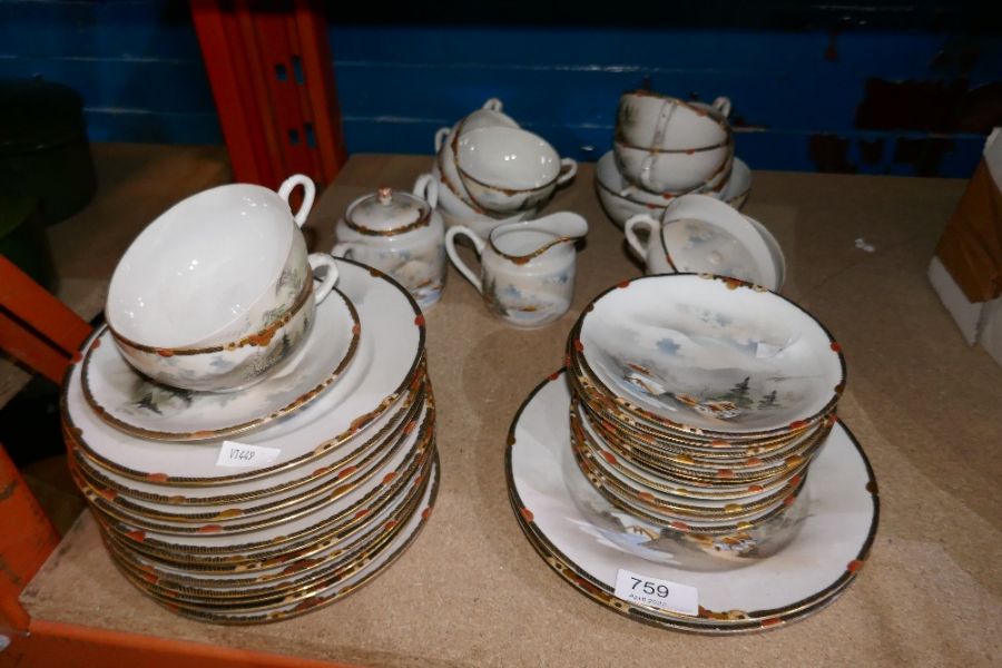 A selection of oriental teaware - Image 4 of 4