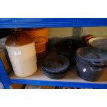 Cast iron pans and sundry