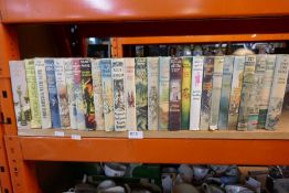 Collection of vintage hard back novels including by James Hadley Chase, Agatha Christie, Nevil Shute