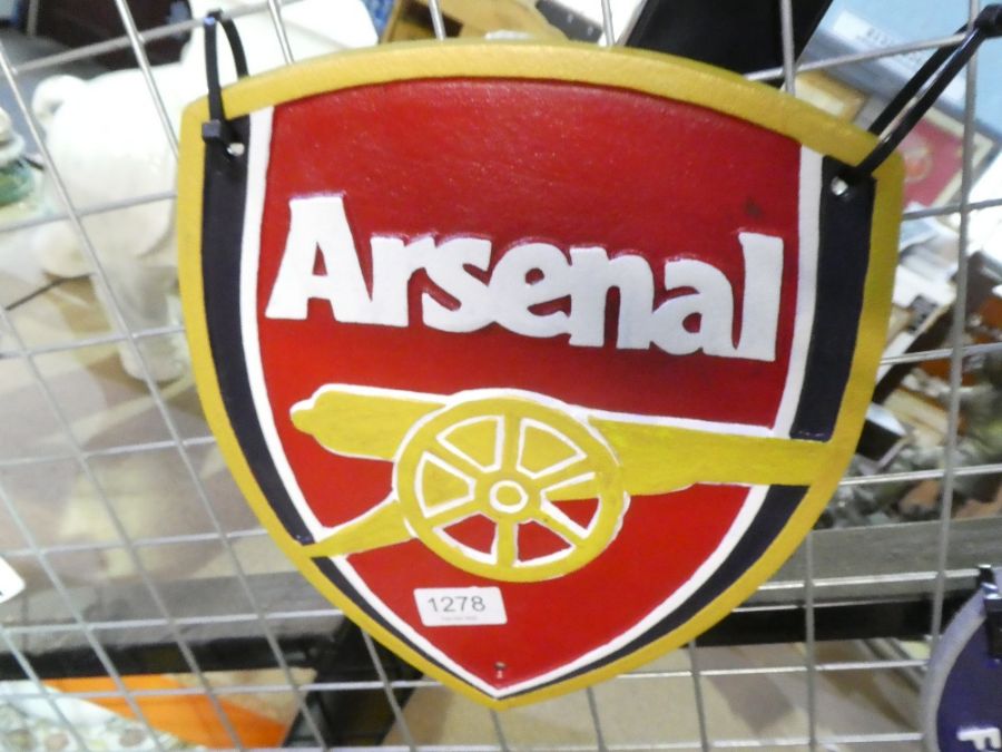 Large Arsenal sign - Image 2 of 5