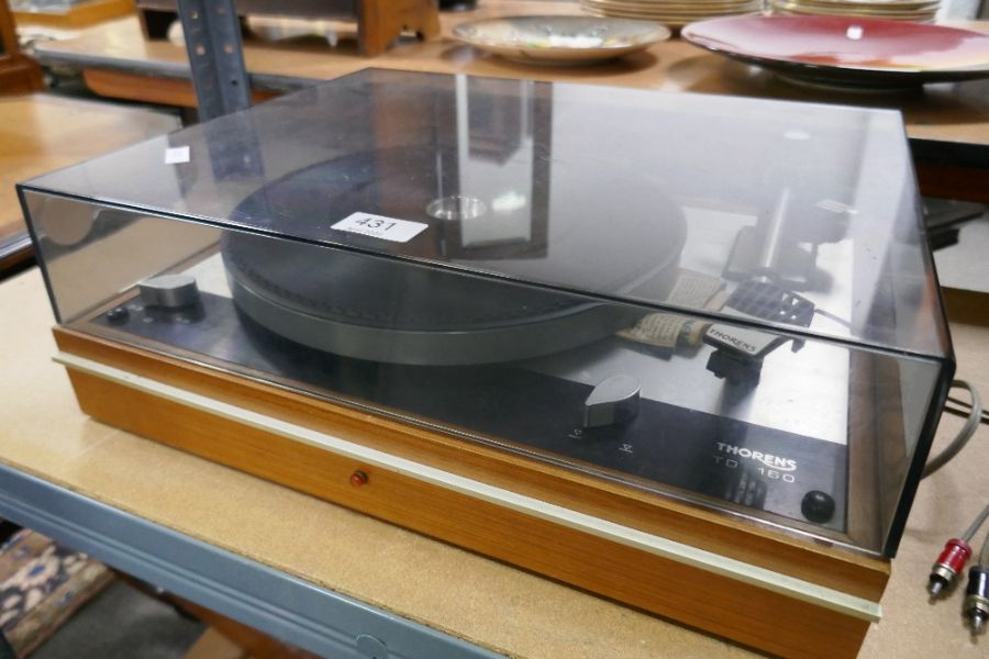 A Thorens TD160 turntable - Image 2 of 2