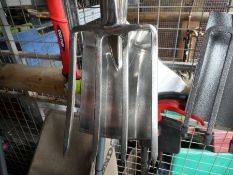 Stainless border fork and spade