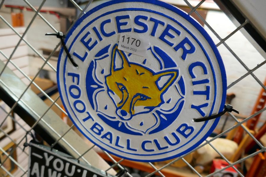 Leicester City sign - Image 3 of 4