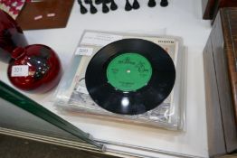 A small quantity of Beatles 7" Vinyl singles circa 1960s and others