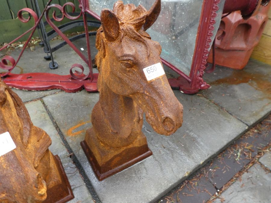 Rusty horse head - Image 5 of 8