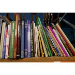 A shelf of books on Southampton and Hampshire, including an 1805 book titled 'A Walk Through Southam