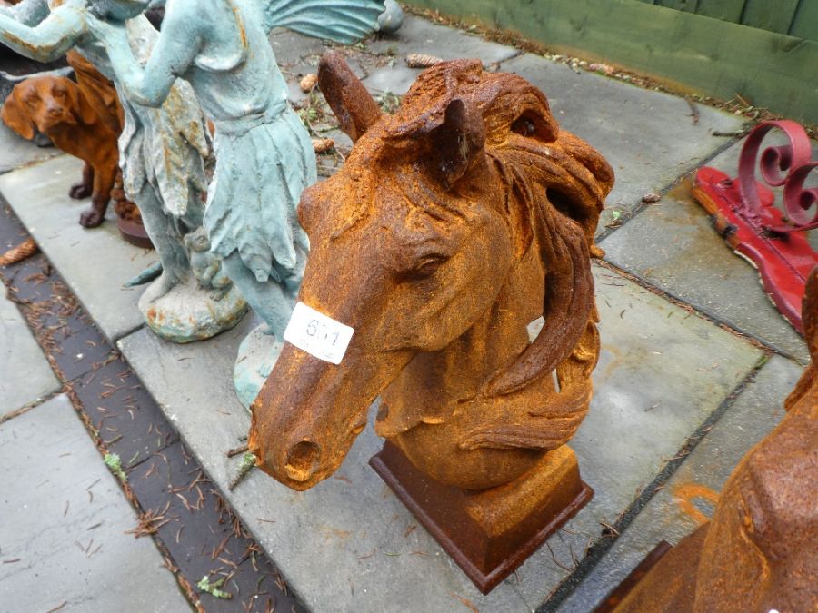 Rusty horse head - Image 8 of 9