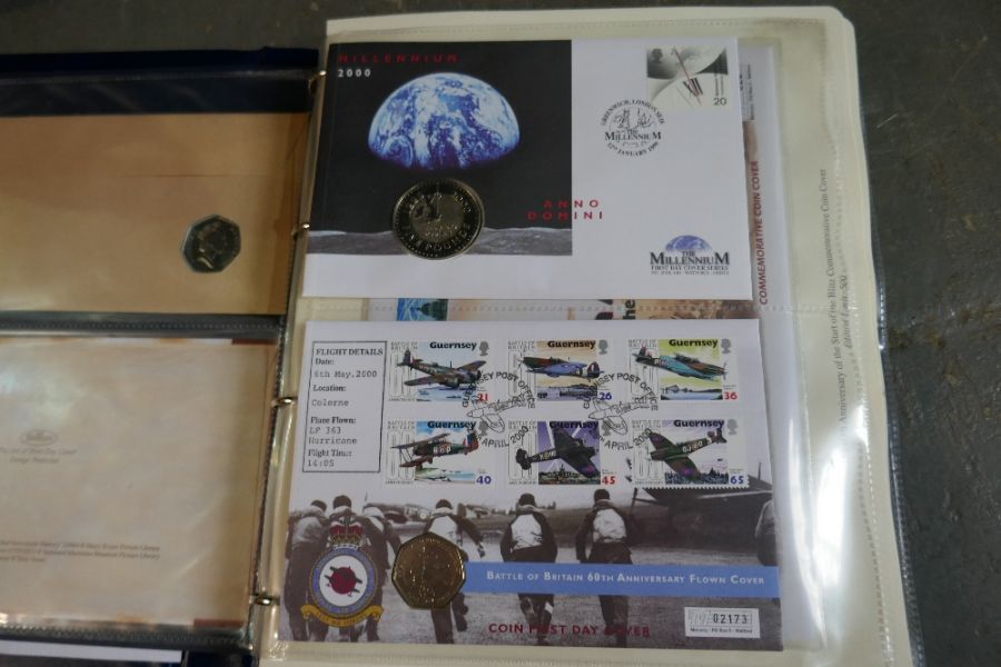 A Russell Flint print, an album of Royal Mail/Royal Mint Philatelic Numismatic covers and a set of 8 - Image 3 of 4