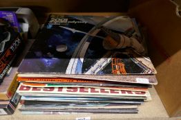 A small quantity of vinyl LP records