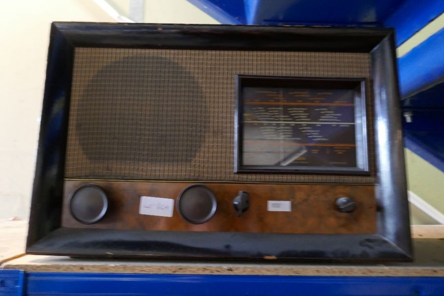 Three vintage Radios and sundry - Image 3 of 5