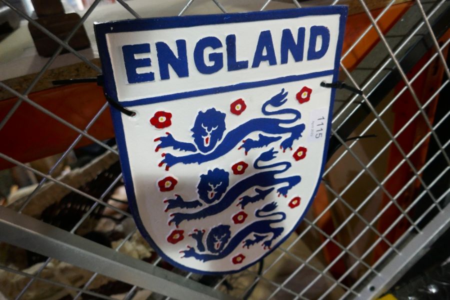 England football sign - Image 3 of 3