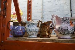 A selection of jugs from various manufacturers and designs