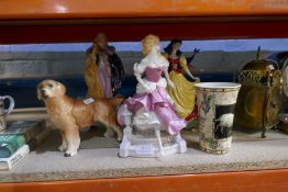 A selection of figures depicting Disney Princesses, Cinderella, Snow White, Rapunzel, etc