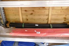 Two sets of drain rods