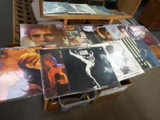 David Bowie, 10 various vinyl LP records, 6 x A1 first pressings including Space Oddity, Diamond Dog