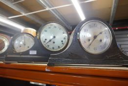 A large quantity of mantle clocks, mainly 1930s