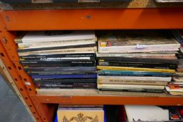 A large selection of Classical vinyl LPs (over 50) and boxed sets and a blue crate of Classical viny