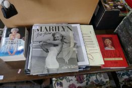 A quantity of Marilyn Monroe ephemera and books