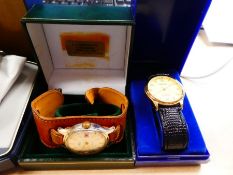 A Sekonda gents wristwatch in its original box, with other gents watches including a Pulsar, Smiths,