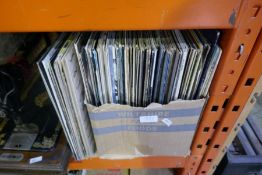 A small quantity of vinyl LP records including examples by Dead Kennedys and Bauhaus