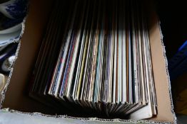 A quantity of vinyl LP records, mainly Classical