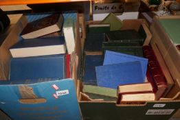 Five cartons of books, some antiquarian