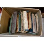 A selection of vintage scrap books