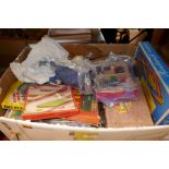 A quantity of childrens toys, puzzles and similar