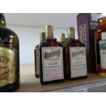 Four 70cl bottles of Cointreau