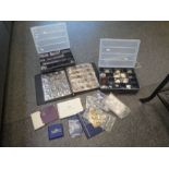 A good quantity of 19th century and later GB coinage, proof sets and similar