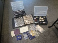A good quantity of 19th century and later GB coinage, proof sets and similar