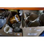 Four boxes of sundry including china