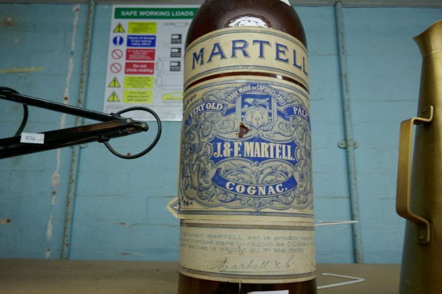 Large size Martell Cognac bottle only - Image 2 of 2