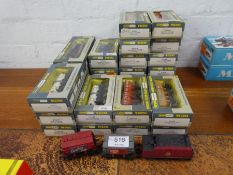 'OO/HO' gauge, a quantity of Wrenn boxed rolling stock wagons, (25) and 3 other loose wagons