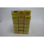 'N' gauge eighteen various Minitrix rolling stock wagons, boxed (appear mint and unused condition),