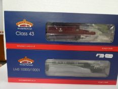 Bachmann, two x boxed 'OO' gauge, No. 32-065 Class 43 Warship and 31-997 LMS 1001