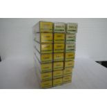 'N' gauge, twenty-one various Minitrix rolling stock wagons, boxed, (appear in unused condition)
