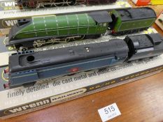 'OO/HO' gauge, 2 Wrenn locomotives and tenders No. W2209 Class A4 Golden Eagle and W2267 Lamport & H