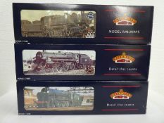 'OO' gauge; Three Bachmann boxed locomotives to include 31-406 Lord Nelson 30850, a 32-501 Standard