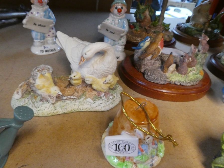 A quantity of Beswick Studio sculptures of Beatrix Potter figures and sundry - Image 3 of 4
