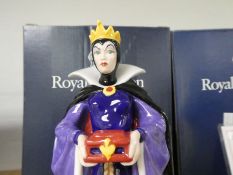 A Royal Doulton figure of the Queen from Snow White and the seven dwarfs, HN3847 limited edition 829