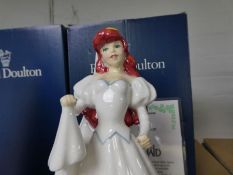 A Royal Doulton figures of Ariel from The Little Mermaid, limited editon 137/2000, boxed with certif