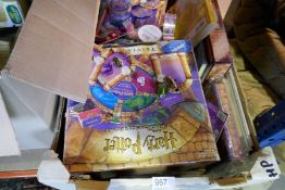 A Box of Harry Potter and Wallace and Grommit collectables