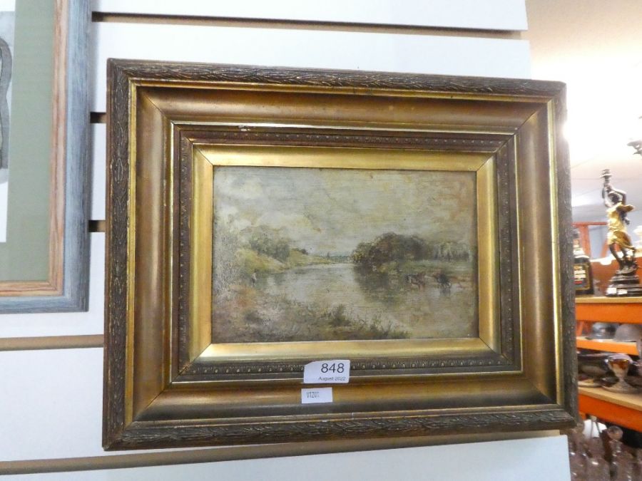 A selection of framed and glazed paintings on mostly harbour scenes